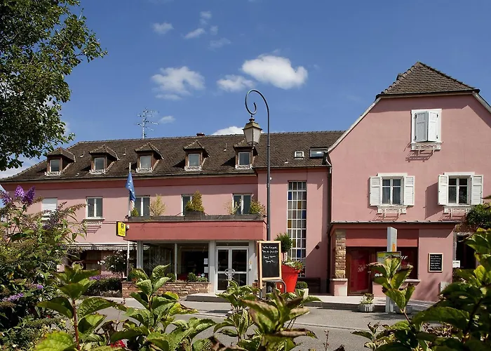 Hotell Restaurant Logis La Palette Wettolsheim